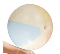 Générique Beach Balls Inflatable, Pool Game Toy, Colorful Summer Balls with Strong Sturdy Build, Premium Outdoor Accessory, Multicolor Size Pack for Backyard Camping Party Gathering Lake Vacation Fun