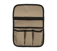 Générique Beach Chair Armrest Bag, Double-Layer Camping Storage Bag Organizer, Lawn Cup Holder Side for Books Beverage Bottles