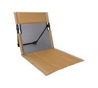 Générique Beach Foldable Chair - Portable Legless Recliner Seat for Coastal Lounging | High-Density Padding with Adjustable Steel Frame & Waterproof Fabric for Sand, Camping, Lawns and Poolside