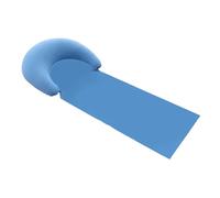 Générique Beach Mat with Inflatable Pillow, Outdoor Beach Lounger, Sandproof Lounges, Foldable Relaxing Pad Ideal for Family Friends Sun Bathing and Tanning Sessions, 62.99x27.56 inches