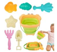 Générique Beach Sand Toy Set, Sea Animal Molds with Shovel, Interactive Outdoor Digging Kit, Creative Stacking and Shaping Play, Ideal for Kids Ages 3-10, Boys, Girls, Summer Activity Fun