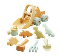 Générique Beach Sand Toys - Sand and Water Mill Play Set | Beach Toys with 10 Piece Durable Playset | Summer Game for Kids | for Children Boys Girls Vacation Garden Backyard Park Travel