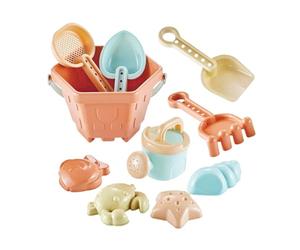 Générique Beach Sand Toys, Sand Bucket Set Kit, Shovel Rake Tools Pack, Sands Castle Building Kit Water Play Toys, Kids Summer Beach Park Playground Poolside Vacation Camping Outdoor Fun Use