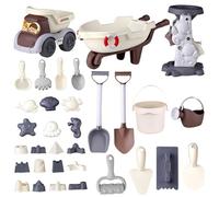 Générique Beach Sand Toys, Travel-Friendly Outdoor Digging Game Set for Kids Ages 3 and Up, Fun Activity Tools for Backyard Beach Camping Swimming Pool and Vacation Adventures, 12.6x6.69x7.87 inches