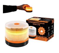 Générique Beacon Light Amber Flashing Lamp with Magnetic Base Beacon light