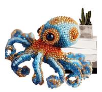 Générique Bead Embroidery Kit - Animals Embroidery Kit | 3D Craft Jewelry Ornament Projects | Beading Beadwork Craft Supplies For Beginners Home Decorations Hobby Classes Holiday Kids Activities