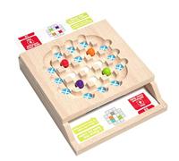 Générique Bead Matching Game, Color Sorting Puzzle, Logical Thinking Toy, Fine Motor Skill, Educational Activity for Home, Preschool, Daycare, Kindergarten, Classroom, Room, 8.66x7.28x1.77 inches