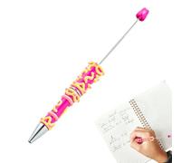 Générique Bead Pens, Ballpoint Beaded Pens, 5.71x0.63 inches, Bullet Shaped Stylish Writing Tools, School Stationery for Teachers Students Home Graduation, Jewelry Making Crafts Journaling Drawing
