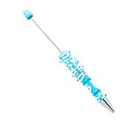 Générique Bead Pens Bullet Ballpoint Pens, Jewelry-Making Beaded Craft Supplies and Writing Tools, Fun Stationery for Teachers Students Journaling Drawing Classroom Home Graduation