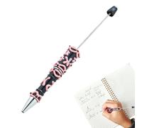 Générique Bead Pens Bullet Ballpoint Pens, Jewelry-Making Beaded Craft Supplies and Writing Tools, Fun Stationery for Teachers Students Journaling Drawing Classroom Home Graduation