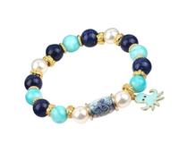 Générique Beaded Bracelets - Sea Theme Jewelry, Adjustable Charm Bracelet