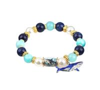 Générique Beaded Bracelets - Sea Theme Jewelry, Adjustable Charm Bracelet