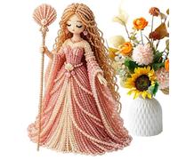 Générique Beaded Goddess Kit - 3D Handmade DIY Craft Set | Mythological Miniature Beading Art | Casual Desktop Statue Decor for Home, Desk, Bookshelf, Mantel, Women, Enthusiasts, Holidays