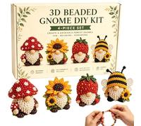 Générique Beads For Crafts - Funny Desk Decor, Dwarf Beading Kit, Handmade Art Set | Creative Handcraft Activity Design, For Handcraft Lovers Beginners Home Office School Classroom Art Class