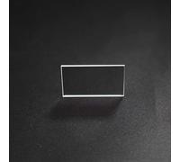 Générique Beam Splitter Optical Prism 45° Splitting Ratio 50%:50% Image Conversion Semi Transparent Semi Reflective, Thickness 1.1mm(47mmx33mmx1.1mm)