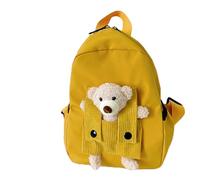 Générique Bear Backpack, Kindergarten Bag, 10.63x8.27x3.94 Inches Spacious Lightweight Design, Preschool Knapsack for Boys, Students, Outdoor Trips, Camping, Daily Commute