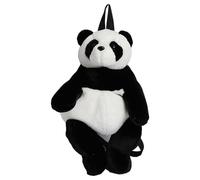 Générique Bear Backpack - Plush Fabric 39x24x13cm | Panda Shoulder Backpack, Stuffed Animal Bag | Adjustable Kids Back Pack For Toys, Food, Pencils, Small Books, Fruit Daily Use