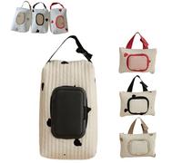 Générique Bear Embroidery Wet Wipe Pouches,Practical Wet Wipe Storage Bag,Stylish Portable Baby Wipe Hanging Pouches Excellent for Travel & Daily Use (Black, L)