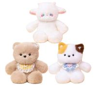 Générique Bear Plush | Cute Plush Collection Doll Stuffed Animal | Adorable Companion, Multifunction Comfort Hugging Toy for Easter, Children's Day, Birthday