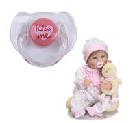 Générique Bébé avec Sucette - Jouet À Mâcher Magnétique - Accessoires pour Bébé | Noël Pâques Halloween Jour De Remerciement Cadeau pour La Journée des pour Les Petits Garçons Et Les Fille