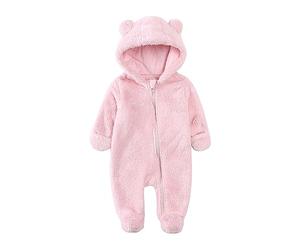 Générique BéBé Barboteuse à Capuche Automne Body Nouveau Né Manches Longues Tenues Ours Combinaison Neige SerpillèRe Rampant VêTements Naissance Pas Cher Combinaison Combinaison Garçon Fille 3-6 Mois