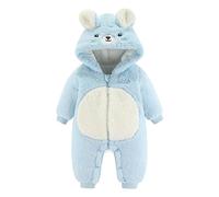 Générique Bébé Combinaison De Neige En Laine Pour Et Enfant Chaud Snowsuit 3-24Mois Barboteuse Imperméable Bebe Hiver Lapin Lot Body 0-3 Mois Mixte Garçon Cadeau 0-24 Mois (Bleu,9-12 mois)
