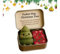 Générique Bébé de Noël - Décoration en Feutre Souvenir - Cartes d'Inspiration - Pour Amis Petit Ami Hommes Femmes Collègues Et Adultes