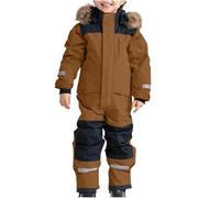 Générique Bébé d'hiver Grenouillères Combinaison Enfant Jumpsuit Automne Hiver Manches Longues Vetement Bebe Mignon Chaud Flanelle Barboteuses Capuche Tricoté Barboteuse Garçon Fille 3-6 Mois