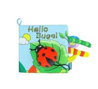 Générique Bébé Doux Livres Jouets en Tissu Crinkle Livre Animal Marin Queues pour Bébé Bébé Développement Précoce Poussette Interactive Peluches