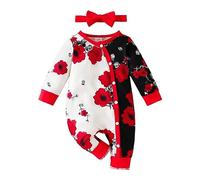 Générique Bébé Garçon Fille Combinaisons Rampant VêTements Bebe Chaud Capuche Barboteuse Combinaison Pilote Pyjama Mignon d'hiver Grenouillères Costume Enfant Hiver