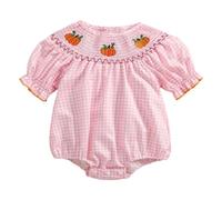 Générique Bébé Halloween Bodysuit Combinaison d'halloween pour Nouveau-né Mon 1er Barboteuse Ensemble Citrouille Nœud Papillon Garçon Chauve-Souris Survêtement