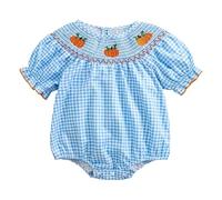 Générique Bébé Halloween Bodysuit Combinaison d'halloween pour Nouveau-né Mon 1er Barboteuse Ensemble Citrouille Nœud Papillon Garçon Chauve-Souris Survêtement