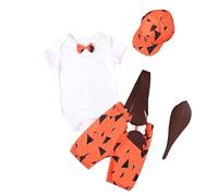 Générique Bébé Halloween Costume 2 Pièces Ensemble Pyjamas Déguisements pour Bebe Ensembles de Pyjama Coton Habillage d'Halloween Vêtements Soirée Fête