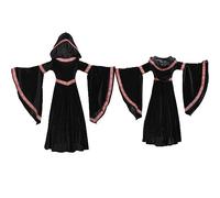 Générique Bebe Halloween Deguisement, Deguisement Vampire Enfant Halloween BéBé Mon 1Er Robe Bebe Fille DéGuisement SorcièRe Femme Costume Enfant Fille DéGuisement 2 Ans Ensembles Barboteuse Jupe