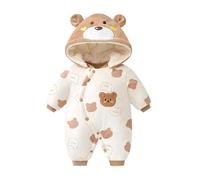 Générique Bebe Hiver Combinaison De Neige Pilote Garcon Fille Bambin Coton Épais Tenues Bleu 12-18 Mois Garçon Manteaux Et Blousons 18 Body 1 Barboteuse Cadeau 0-24 Mois (Kaki1,6-12 Mois)