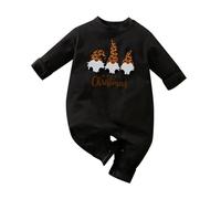 Générique Bébé Noëls Dors-Bien bébés Boutons Double Sens et Rigolo imprimé Noel, Pyjama noël bébé, Bebe Garcon Pyjamas Garcon Filles, VêTements Ensemble Chaud D'NoëL, Confortable Combinaisons 3 Mois