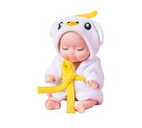 Générique bébé Reborn - Figurine de Simulation réaliste de 10,9 cm, détails du Visage réalistes, matériau Doux et Durable, Mini Jouet de Collection | Adorable Petite pour, garçons et Fille