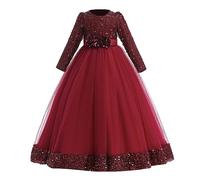 Générique Bébés Filles Noël Tutu Jolie Robe, Robe De Noel Fille Ensemble De Bandeaux NoëL Noel Bebe Tenue Fille | bébé Mon 1er / 2e / 3e Anniversaire en Coton à Manches