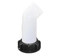 Générique Bec de Vidange avec Ecrou IBC 1000L Buse de Réservoir d'eau Raccord de Vanne Extension Buse de Tuyau Adaptateur IBC Réservoir d'eau Bec de Robinet pour Raccord Robinet Cuve 2 Pouces