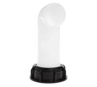 Générique Bec de Vidange avec Ecrou IBC, Buse de Réservoir d'eau Raccord S60x6 de RéServoir Buse Bouchon de Valve Valve Filetage IntéRieur pour Réservoirs d'eau IBC