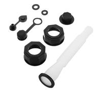 Générique Bec Transfert de Carburant Pratique pour Verseur Flexible en Fer avec Écrou Hexagonal pour Bidons D'essence de Carburant Compatible avec Réservoirs de Voitures et Outils de
