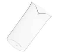 Générique Bécher en Verre pour Cafetière à Piston 6 Tasses Filtre Acier Inoxydable pour Infusion Café et Thé