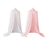 Générique Bed Canopy Dome Net, Sheer Mesh Ceiling Hanging Bed Curtains