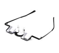 Générique Bed Prism Glasses, Lazy Horizontal High-Definition Eyewear, Healthy Reading Solution, Small Size, Comfortable Reading Glass for Watching TV or Reading While Lying Down