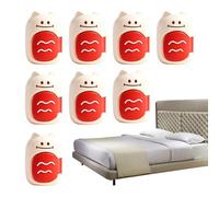 Générique Bed Sheet Clips - Sheet Holders for Bedding | 8-Piece No Slip Fasteners | Bed Sheets Holder Clips for Mattress Quilt Comforter Blanket Sofa Couch Bedroom Hotel Dorm Home