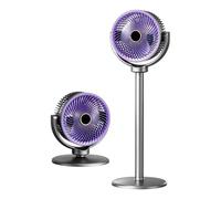 Générique Bedroom Standing Fan 5 Speeds Adjustable Height Cooling