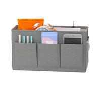 Générique Bedside Organizers - Adjustable Bedside Storage Holder with Multi Compartment Design Durable Space Saving Rack | Bed Side for Dorm Room Wall Nursery Bedroom Bathroom Closet Offices Jewelry