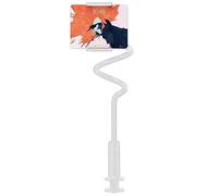 Générique Bedside Phone Holder - Gooseneck Mobile Stand for Bed | 360 Degree Adjustable Clamp Bracket with Flexible Arm, Secure Grip for Nightstand Pillow Treadmill Kitchen and Desk Use