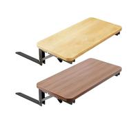 Générique Bedside Shelf - Nightstand Organizer Tray | Foldable Non Slip College Dorm Bedside Organizer for Home Bedroom Hotel Restaurant Apartment Rental College Furniture Accessories