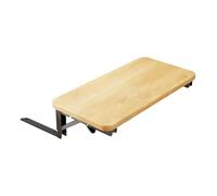 Générique Bedside Tray - 30x20x13.5cm Folding Bedside Shelf | Non Slip Foldable Clip on Bed Shelf Storage Desk Dorm Room Organizer for College Apartment Hotel Small Space